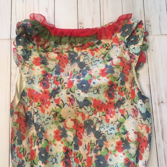 Arc and Co Sleeveless Floral Dress Size-S - Picture 6 of 8